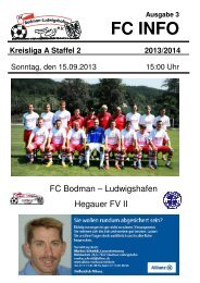 Ausgabe 3 - FC Bodman-Ludwigshafen