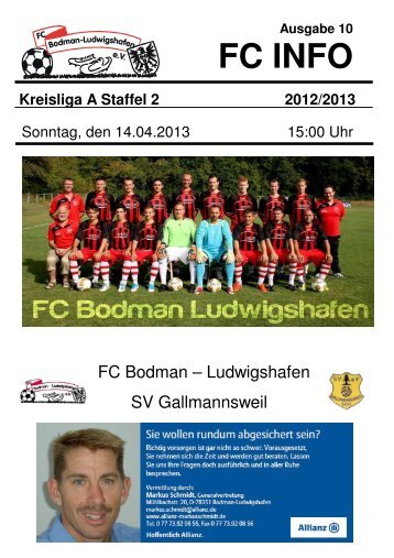 FC INFO - FC Bodman-Ludwigshafen