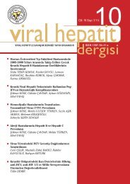 Viral Hepatit 2010 Dergisi-3 - VHSD