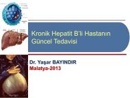 Kronik hepatit B'li hastanÄ±n gÃ¼ncel tedavisi - VHSD