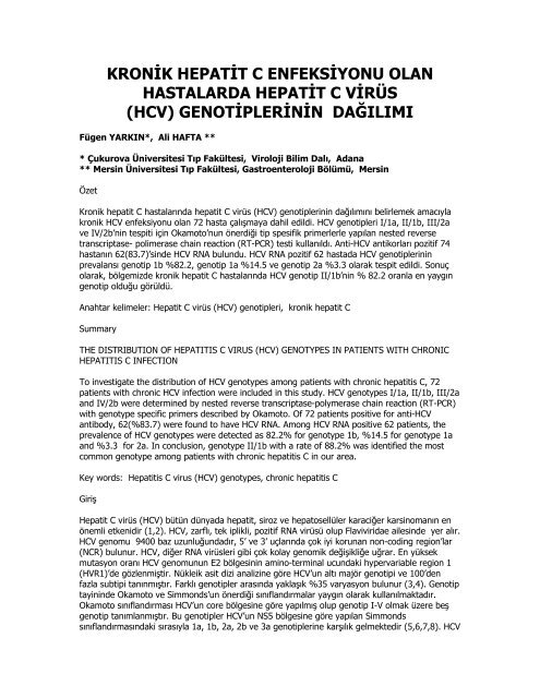 Viral Hepatit Dergisi 2000-3 - VHSD