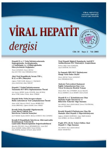 Viral Hepatit 2005 Dergisi-2 - VHSD