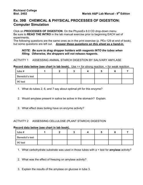 physioex 9.0 exercise 4 activity 3 review sheet answers