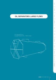 OIL SEPARATORS LARGE FLOWS