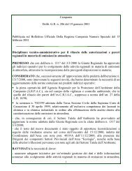 Campania Delib. G.R. n. 286 del 19 gennaio ... - Sportello Impresa