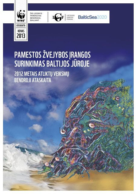 pamestos žvejybos įrangos surinkimas baltijos jūroje - WWF