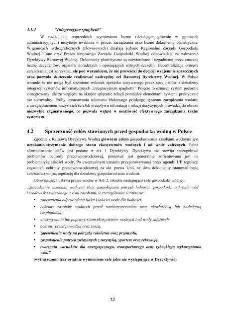 Zmiany polskiego prawa wodnego niezbędne dla pełnej ... - WWF