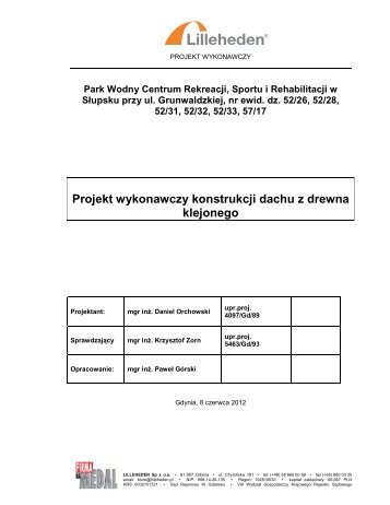 Projekt Wychonawczy 2011- konstrukcje drewniane - rzislupsk.pl