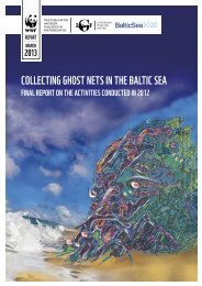 COLLECTING GHOST NETS IN THE BALTIC SEA - WWF