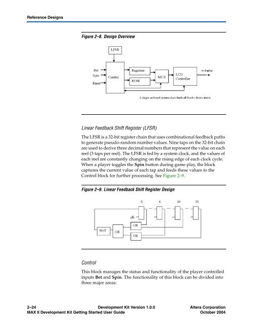 MAX II Development Kit Getting Started User Guide