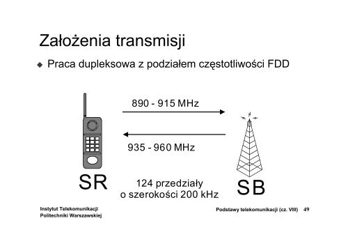 Systemy radiokomunikacji ruchomej