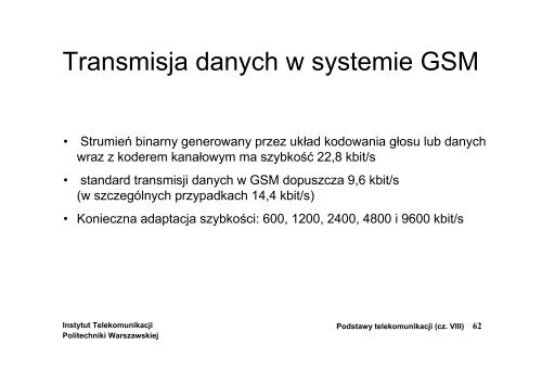 Systemy radiokomunikacji ruchomej