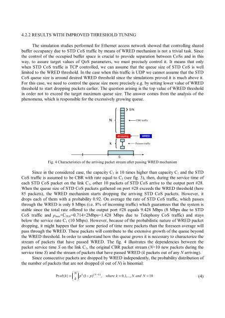 supporting different classes of service in ethernet switches with ...