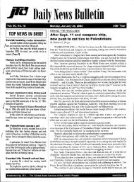 1757 Daily News Bulletin - JTA