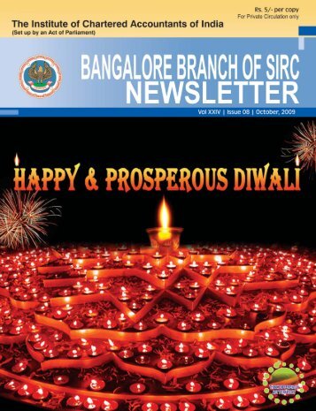 Blore Br_Oct_09_Newsletter.pmd - Bangalore Branch of SIRC