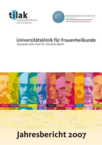 3. - Universitätsklinik für FRAUENHEILKUNDE Innsbruck