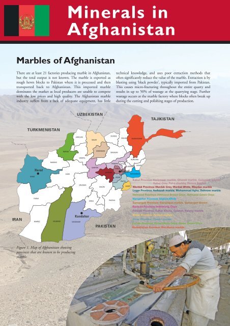 Minerals in Afghanistan - British Geological Survey