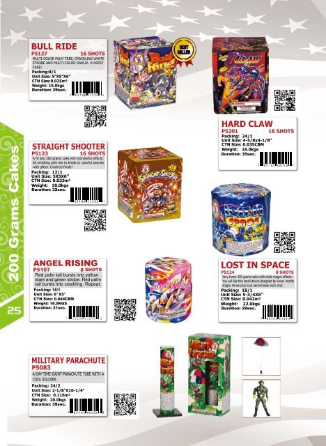2015 Red Apple® Fireworks - Winda Fireworks Product Lineup