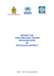 UNHCR REPORT - 2006 - IHDP