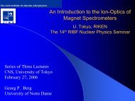 An Introduction to the Ion-Optics of Magnet Spectrometers