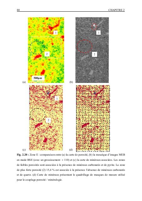 Minéralogie, porosité et diffusion des solutés dans l'argilite du ...