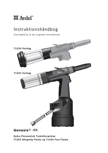 TYPE 1 NOSE TIPS  - Avdel Manuals