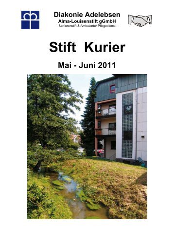 Stift Kurier 2011 Ausgabe 3 - Diakonie Adelebsen