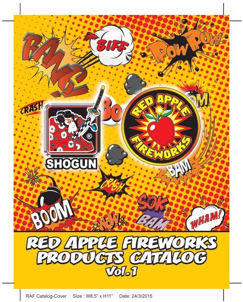 2015 Red Apple® Fireworks - Shogun Fireworks Product Lineup