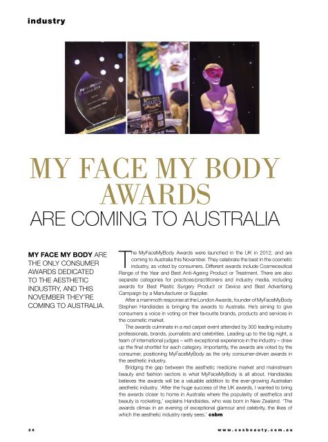 Cosmetic Surgery and Beauty Magazine #68