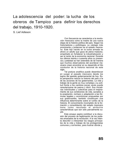 documento - DirecciÃ³n de Estudios HistÃ³ricos - Instituto Nacional de ...