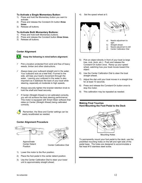 Owners Manual - MotorGuide