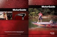FOR INFORMATION ON OTHER MOTORGUIDE PRODUCTS