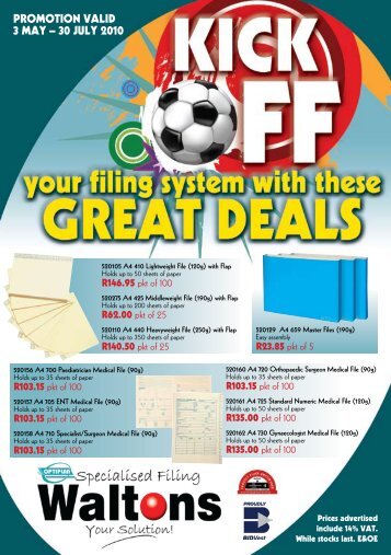 PROMOTION VALID 3 MAY â 30 JULY 2010