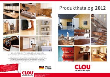 Produktkatalog 2012 - Clou-Holzlacke - CLOU.de