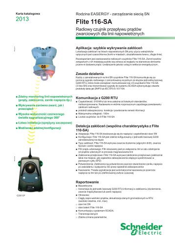 Flite 116-SA - Schneider Electric Energy Poland Sp. z o.o.