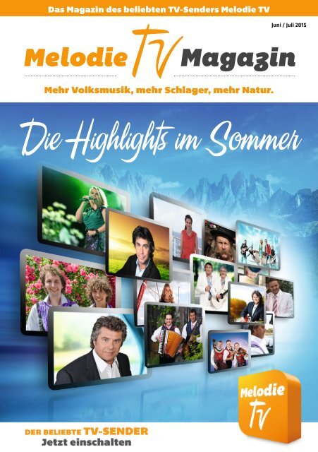 Melodie TV Magazin Juni/Juli 2015