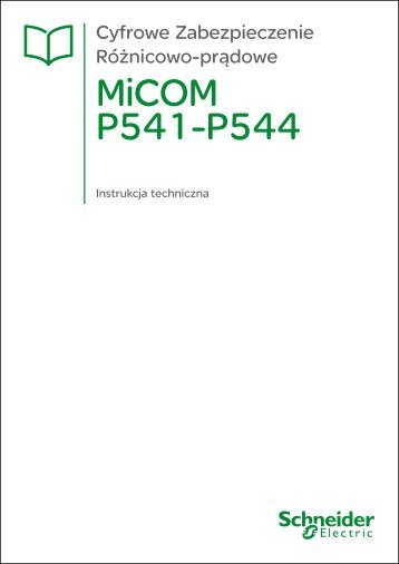 MiCOM P541-P544