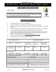 Application Form V3 - Special Investigating Unit