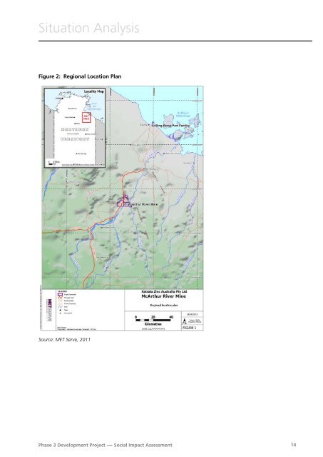 Social Impact Assessment - McArthur River Mining