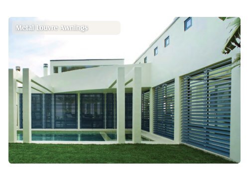 Luxaflex Evo Pivot Arm Awning Window Styles