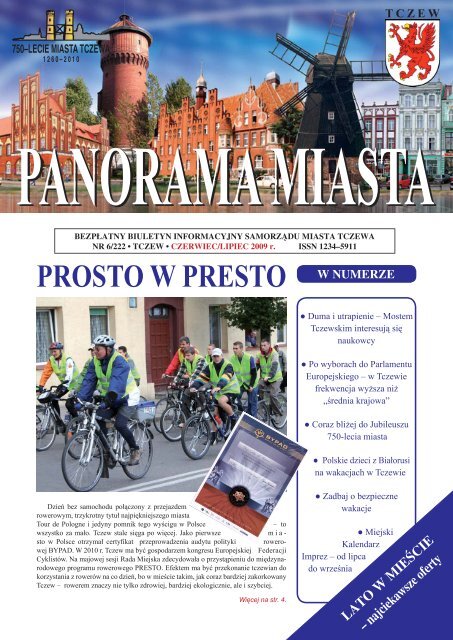 PM Czerwiec-Lipiec 2009 - Tczew, Urząd Miasta