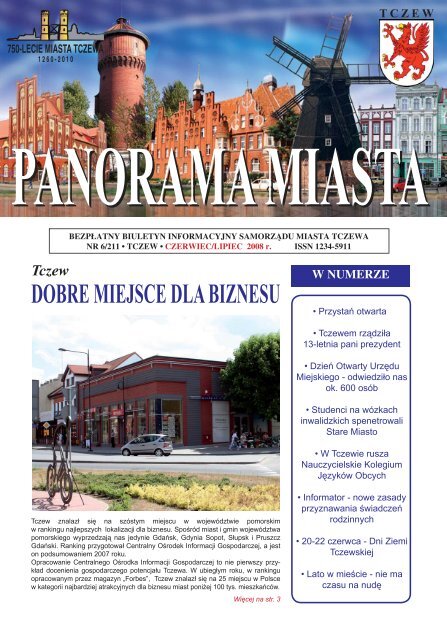 PM Czerwiec/Lipiec 2008 - Tczew, Urząd Miasta