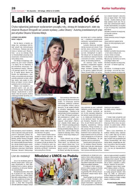 Kurier Galicyjski 2/2012 - Kresy24.pl