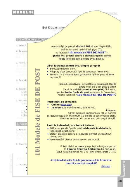 fisa postului pentru sef dep transporturi.pdf - Bani si Afaceri la cheie ...