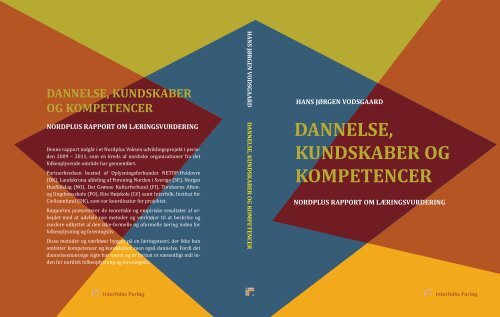 dannelse, kundskaber og kompetencer - Interfolk, Institute for Civil ...