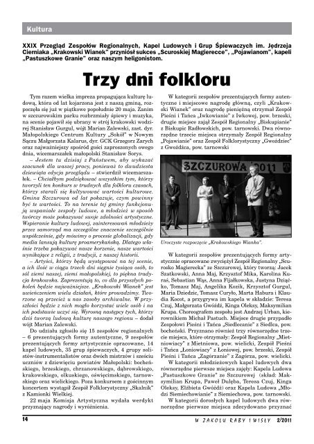 Numer 2/2011 - Gminne Centrum Kultury Czytelnictwa i Sportu w ...