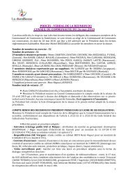 Compte rendu du conseil communautaire du 26 mai 2010