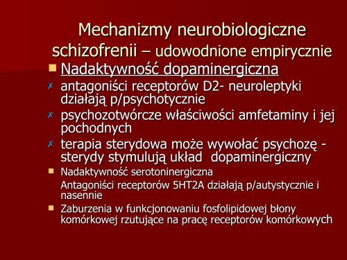 Schizofrenia - psych.waw.pl