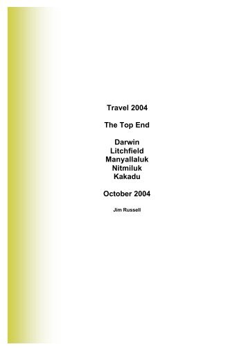 2004 The Top End Diary and App.pdf - jimrussell.id.au