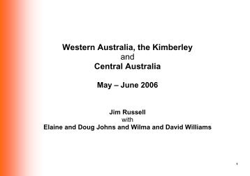 Full Diary and Appendix 44Mb - jimrussell.id.au